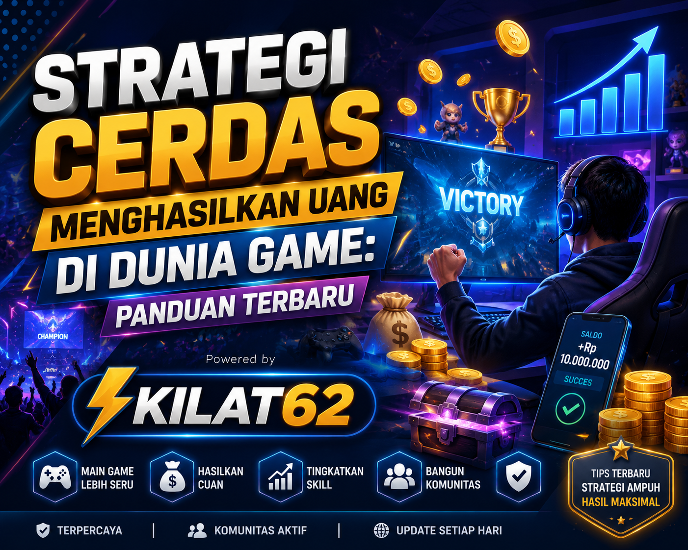 Cara Menghasilkan Uang di Dunia Game: Strategi Efektif Tahun 2026