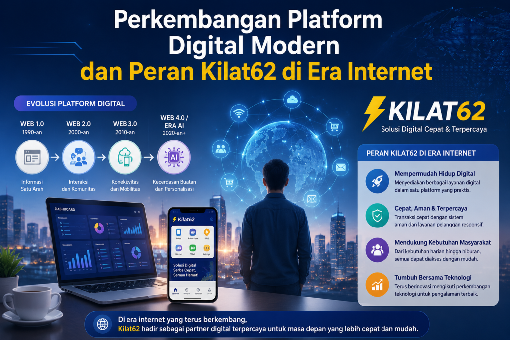 Perkembangan Platform Digital Modern dan Peran Kilat62